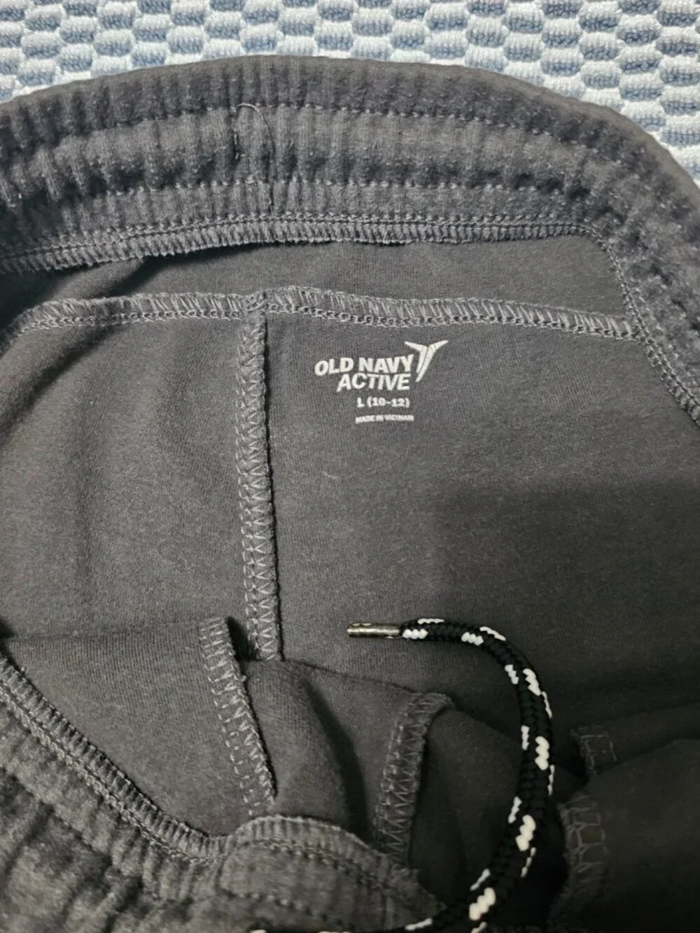 OLD Navy Grey Pocket Zip Big Kids Jogger Sweatpants - Size L , 10-12